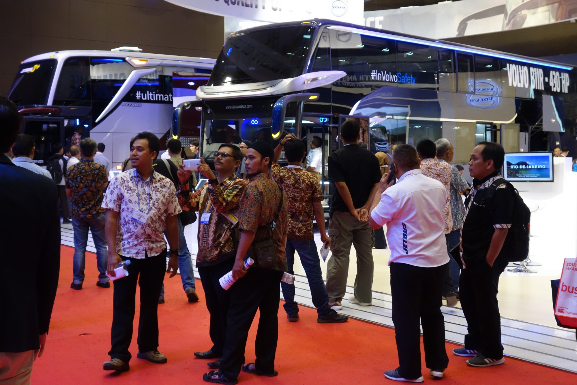 Atmosphere at Busworld SEA